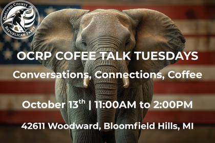Event flyer: Coffee Talk Tuesdays